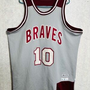 Earl Monroe John Bartram Braves #10 High School Throwback Jersey Size 58